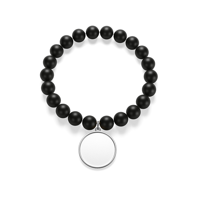 Custom onyx silver